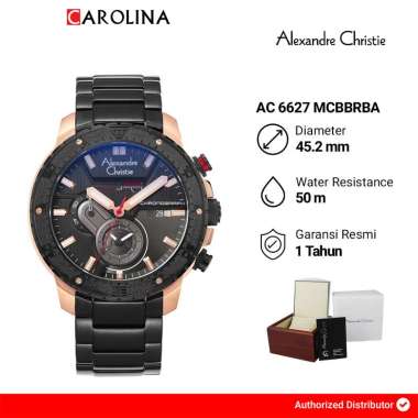 Jam Tangan Alexandre Christie AC 6627 MCBBRBA Pria