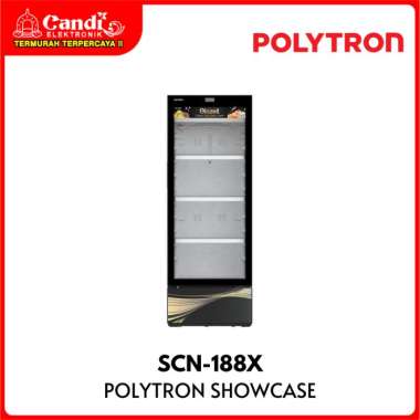 POLYTRON Showcase Glazell 208 Liter SCN-188X