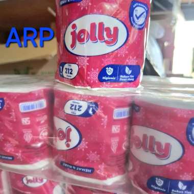tisu jolly toilet/tisu roll 200sheets/tisu gulung