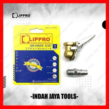 LIPPRO 9101C Air Chuck 5/16" Nitrogen - Pengisi Isi Angin Ban Kompresor Nitrogen