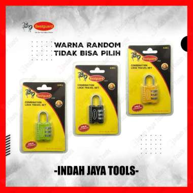 Gembok Koper Nomor BESTGUARD 20 mm A361