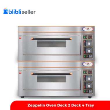 Zeppelin Oven Deck Gas 2 Pintu 4 Loyang