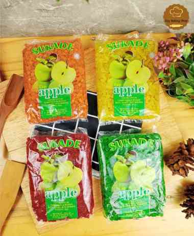 Sukade 1kg - Manisan buah kering campur 4 warna