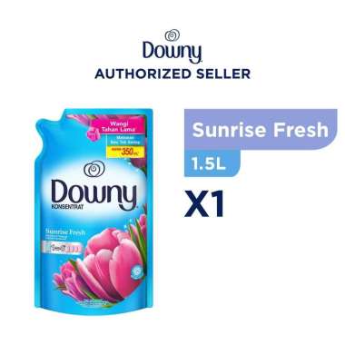 Downy Sunrise Fresh Softener Pewangi dan Pelembut Pakaian Konsentrat [1.5 L] -