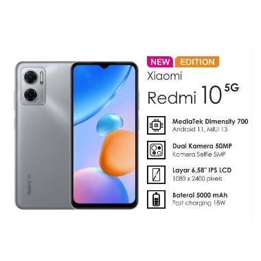 Redmi 10 5G 6/128GB SILVER