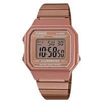 Jam Tangan Pria Casio General B650WC-5ADF Standart Man Digital Dial Rose Gold Stainless Steel