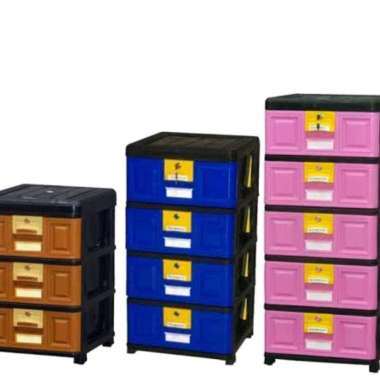 Napolly STB Lemari Laci Plastik Kabinet STB400