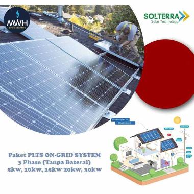 Paket PLTS SOLARCELL ON-GRID SOLTERRA 5000W (Rumah)