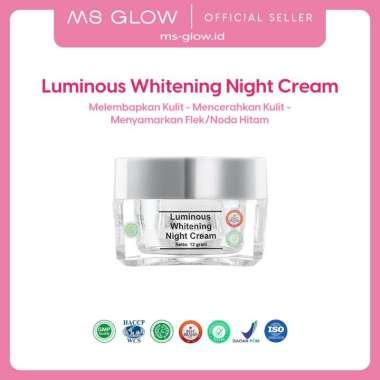 Ms Glow LUMINOUS WHITENING Night Cream / LUMINOUS WHITENING Night Cream Ms Glow / Night Cream Ms Glow