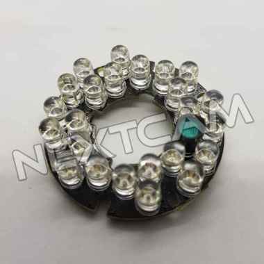 Lampu Infrared 24 Bola LED CCTV Camera/Lampu infrared cctv 8mm