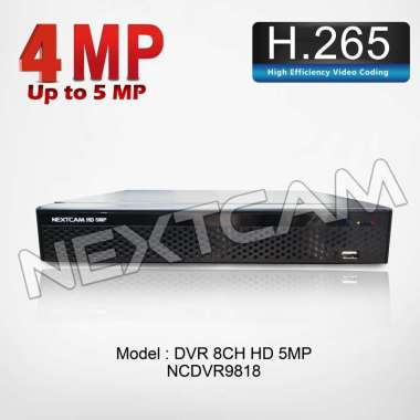 DVR/XVR CCTV 8 CHANNEL CLOUDP2P HD NEXTCAM 5MP(BISA ONLINE HP)