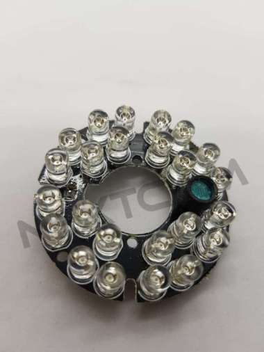 Lampu Infrared 24 Bola LED CCTV Camera/Lampu infrared cctv 3.6mm