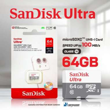 MicroSD Sandisk 64/ 64GB Class10/ Sandisk Class10/ SDCard Class10 ORI