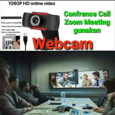 Webcam 2mp Full HD Kamera Zoom Meeting Kamera Conference Call