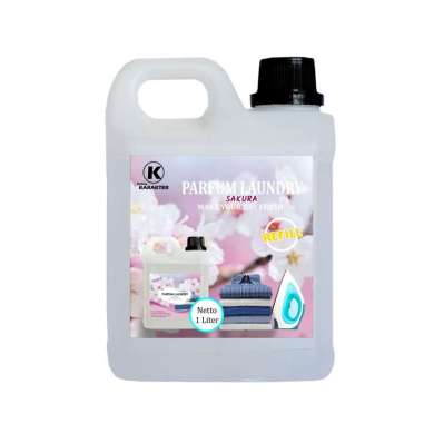 PARFUM KARAKTER Parfum Laundry Aroma [Original/ 1 L] Sakura