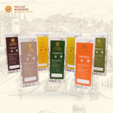 Pia Cap Mangkok - isi 6 Biji COKLAT