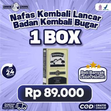Etawaku Platinum || Susu Kambing Segar Etawa Bubuk Krimer Nabati Atasi Masalah Pernafasan Asma Bronk