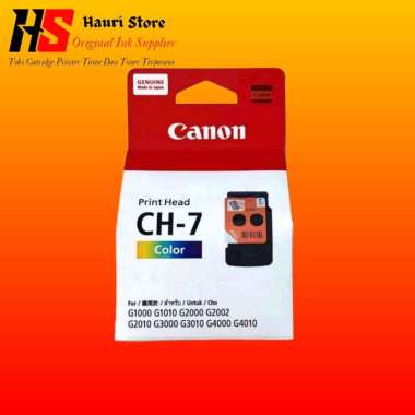 Print head Tinta Catridge Canon CH-7 Color Original Untuk Printer Canon G1000, G1010, G2000, G2002, 