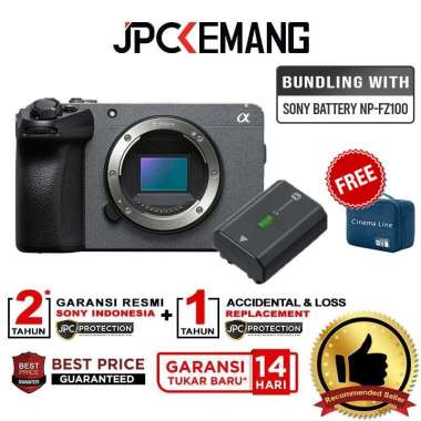 JPC KEMANG Sony FX30 Body Only Compact Cinema Line Camera Sony FX-30 GARANSI RESMI Standard with NP-