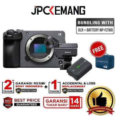 JPC KEMANG Sony FX30 Body Only Compact Cinema Line Camera Sony FX-30 GARANSI RESMI XLR Handle Packag