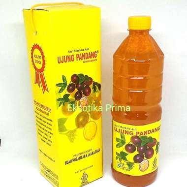 Sirup Markisa Ujung Pandang 1 Liter , Asli Makassar