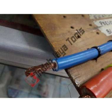 Kabel Las BIRU 16 mm FULL TEMBAGA - Welding Cable Serabut Full Tembaga