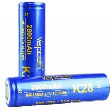 VAPCELL K28 baterai 18650 1 buah