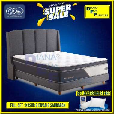 Elite Royal Estima Full Set Kasur Springbed 160 x 200