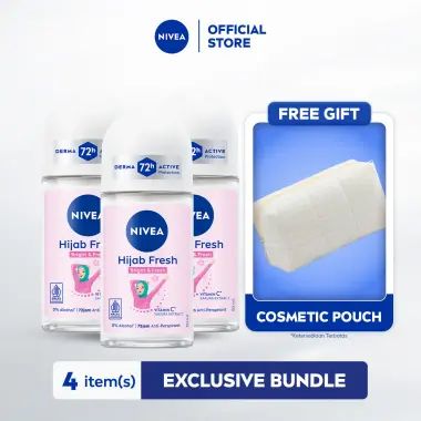 [LAST CHANCE] - NIVEA Women Roll On Brightening Hijab Fresh [50 ml]