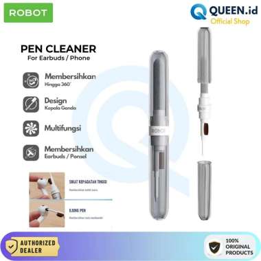 ROBOT RMC10 TWS Earbuds Multifungsi Cleaning Pen Tools Pembersih HP