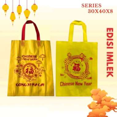 Tas IMLEK HAPPY CHINESE NEW YEAR 2024 Kuning - LEMON