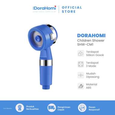 DoraHomi Kepala Shower Kamar Mandi anak sower head air panas dingin Kepala Shower Saja Biru