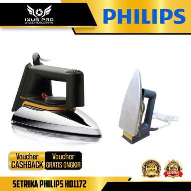 Setrika Philips HD1172 / HD 1172 Dry Iron Philips PHILIPS HD1172