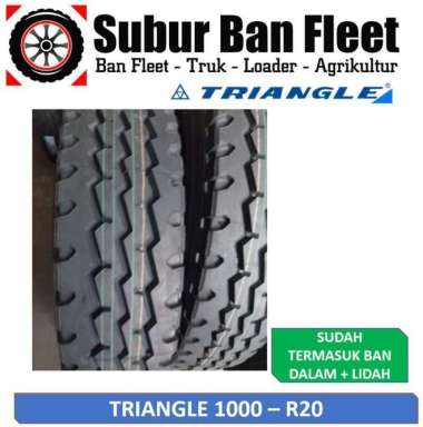 Ban Truk Radial Triangle 10.00 - R20 FULL SET 1000-20 KEMBANG HALUS