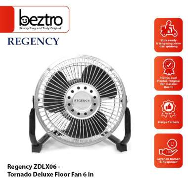 Regency ZDLX06 – Tornado Deluxe Floor Fan 6 inch