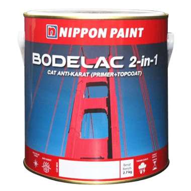BODELAC Nippon Paint Cat Kayu PUTIH GLOSS