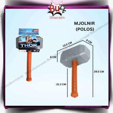 Palu Thor Mainan Anak Superhero Hammer LED Palu Thor biasa