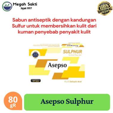 Sabun Antiseptik ASEPSO Sulfur