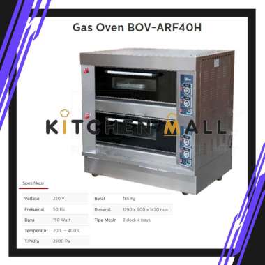 FOMAC gas baking oven BOV-ARF40H (Oven Pemanggang Roti Gas)