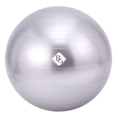 BG SPORT YOGA BALL / GYM BALL / BOLA YOGA PILATES 45cm 55cm 65cm 75cm 85cm Silver 45cm