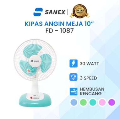 sanex FD 1087 Kipas Angin Meja