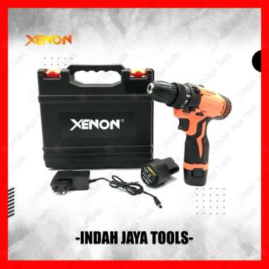 XENON CDD500 Mesin Bor Cordless Charger Cas Besi Kayu - Drill Baterai