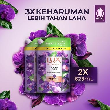 Promo Harga LUX Botanicals Body Wash Magical Orchid 850 ml - Blibli
