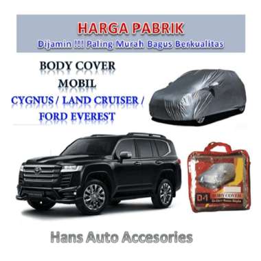 D-One Body Cover Mobil for Cygnus Land Cruiser Silver