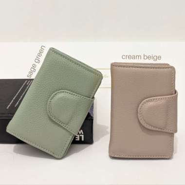 DOMPET WANITA KULIT ASLI PAPIRUT DOMPET MINI SELLY Hijau