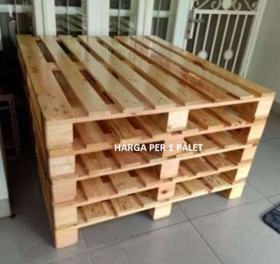 PALET KAYU 120X100X12CM, PALET TEMPAT TIDUR