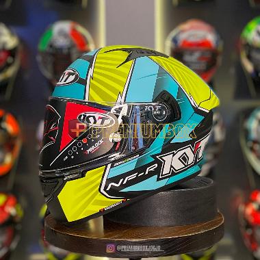 KYT NFR Xavi Fores 2021 Matt Yellow Fluo Green