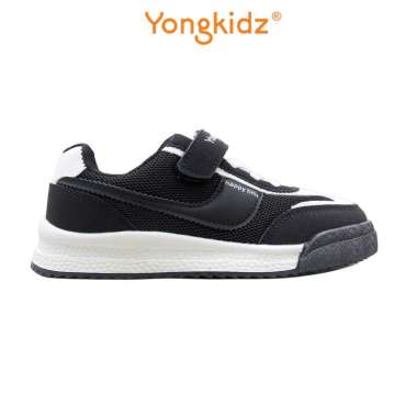 YONGKIDZ BONITA SNEAKERS ANAK UNISEX JS13104OG-22 KIDS 34 HITAM