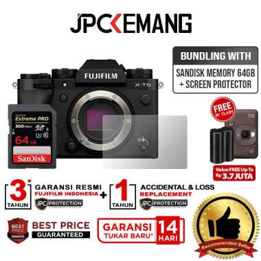 JPC KEMANG Fujifilm XT5 Fuji X-T5 Body / Kit 18-55mm 18-55 mm / Kit 16-80mm 16-80 mm Fujifilm XT-5 B