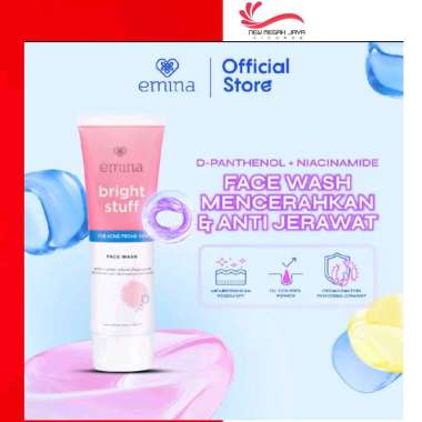 Emina Bright Stuff For Acne Prone Skin Facial Wash 100ml